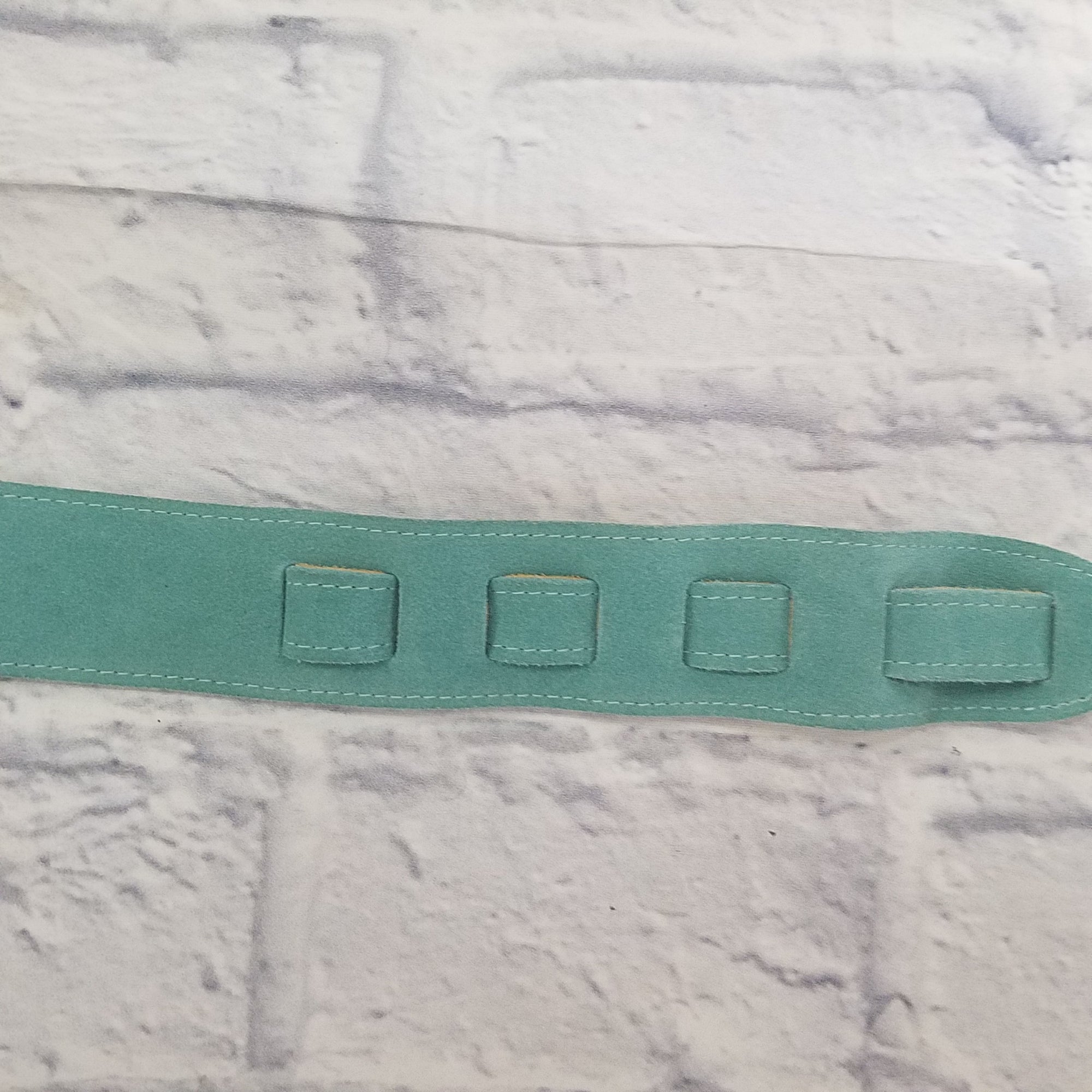 Perri's Leathers Strap turquois , tan