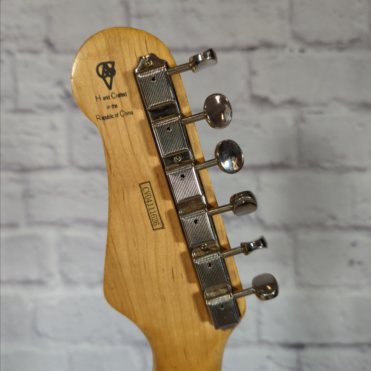 Canvas CMF White Tele Partscaster Electric Guitar