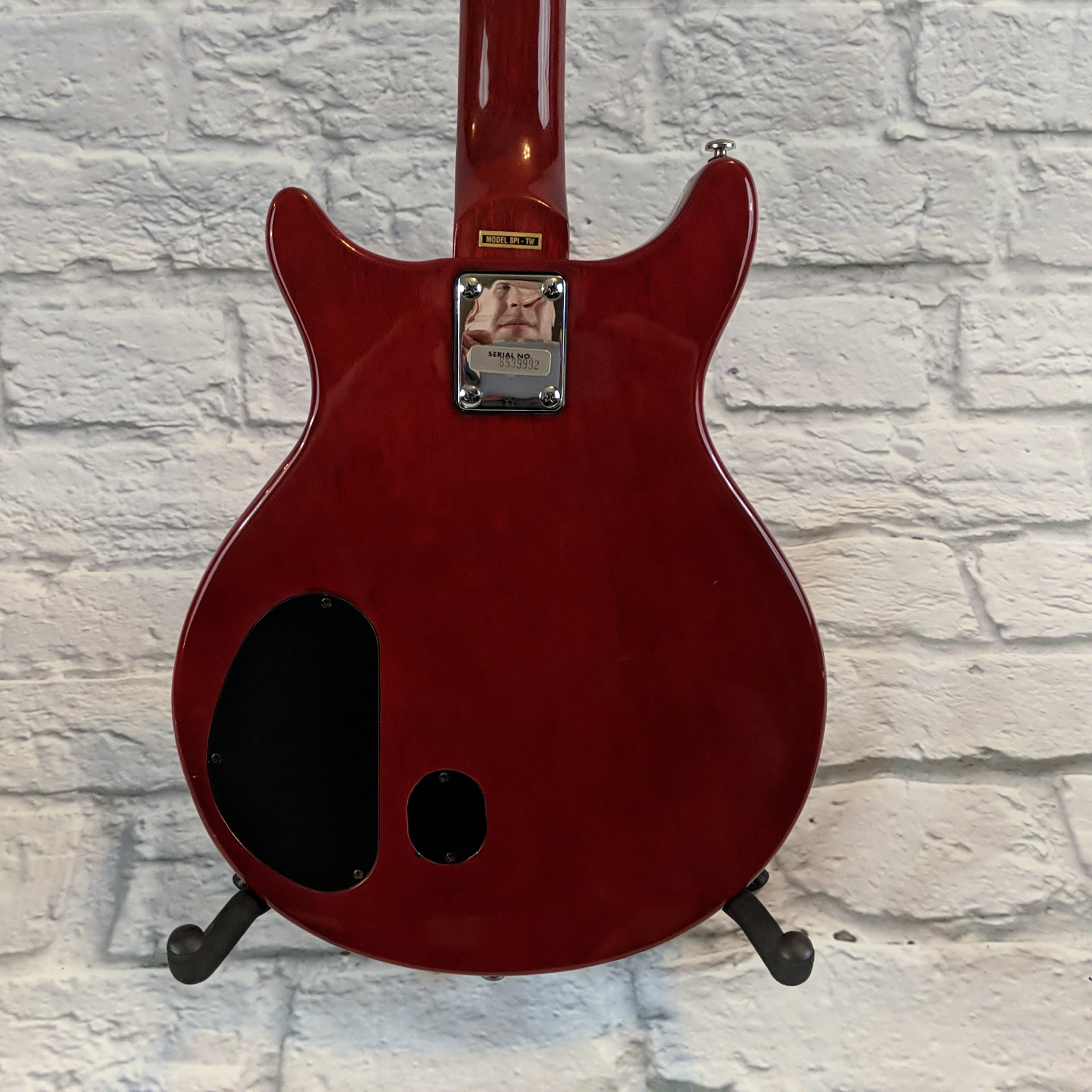 Hamer Slammer SP1-TW Electric Guitar - Trans Red