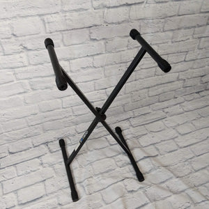 Quik Lok Single Braced Keyboard Stand