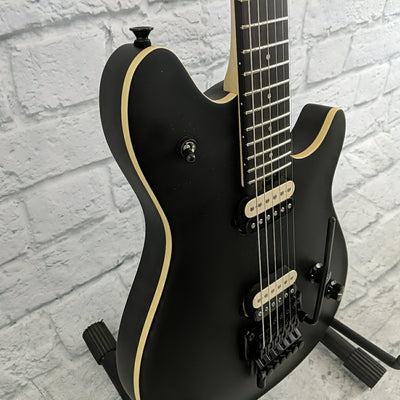 EVH Wolfgang Special Electric Guitar - Stealth Black MIM with Case
