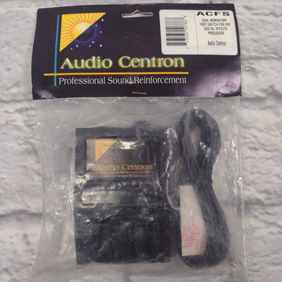 Audio Centron ACFS Dual Momentary Footswitch