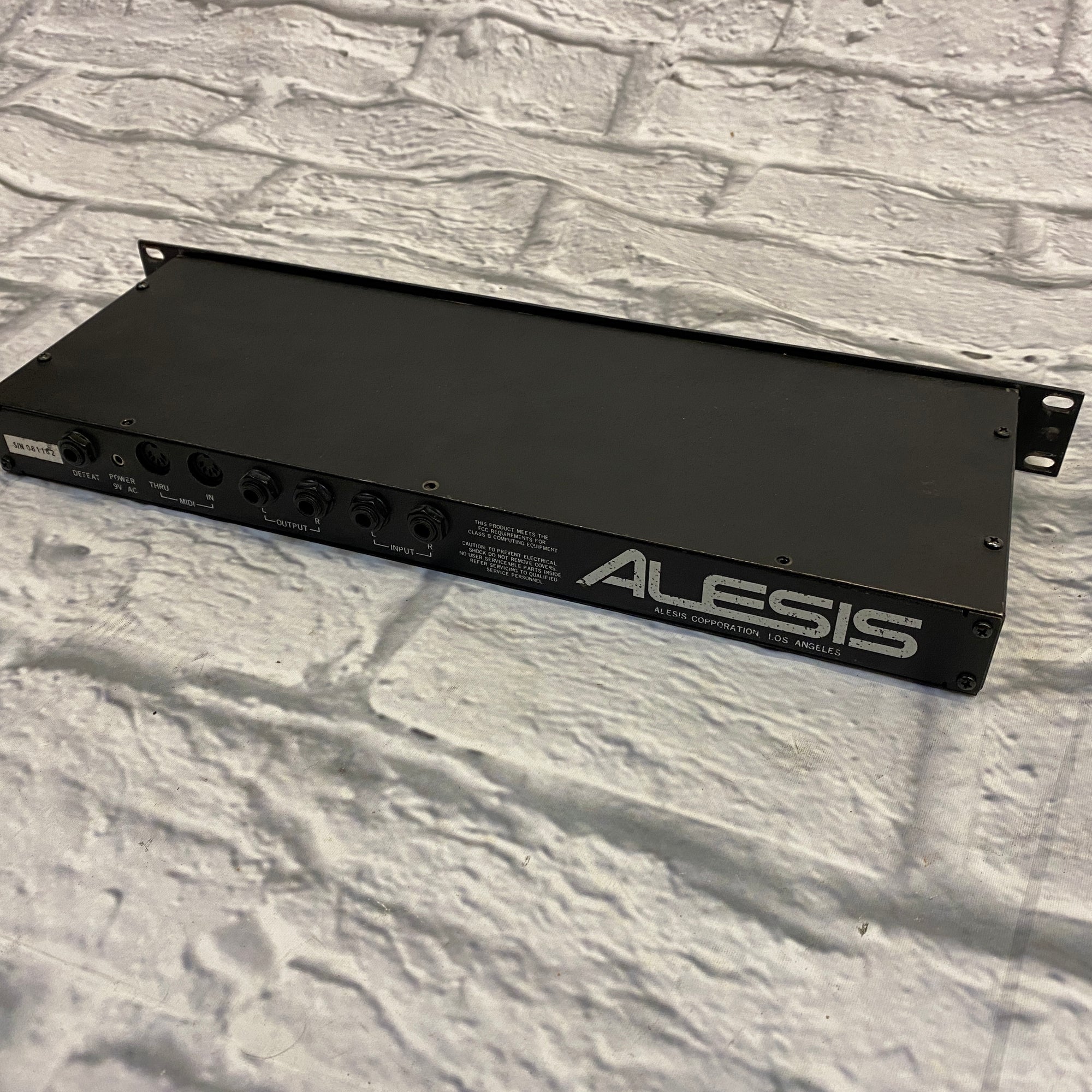 Alesis Midiverb II 16 Bit Digital Effects Processor Rack Unit