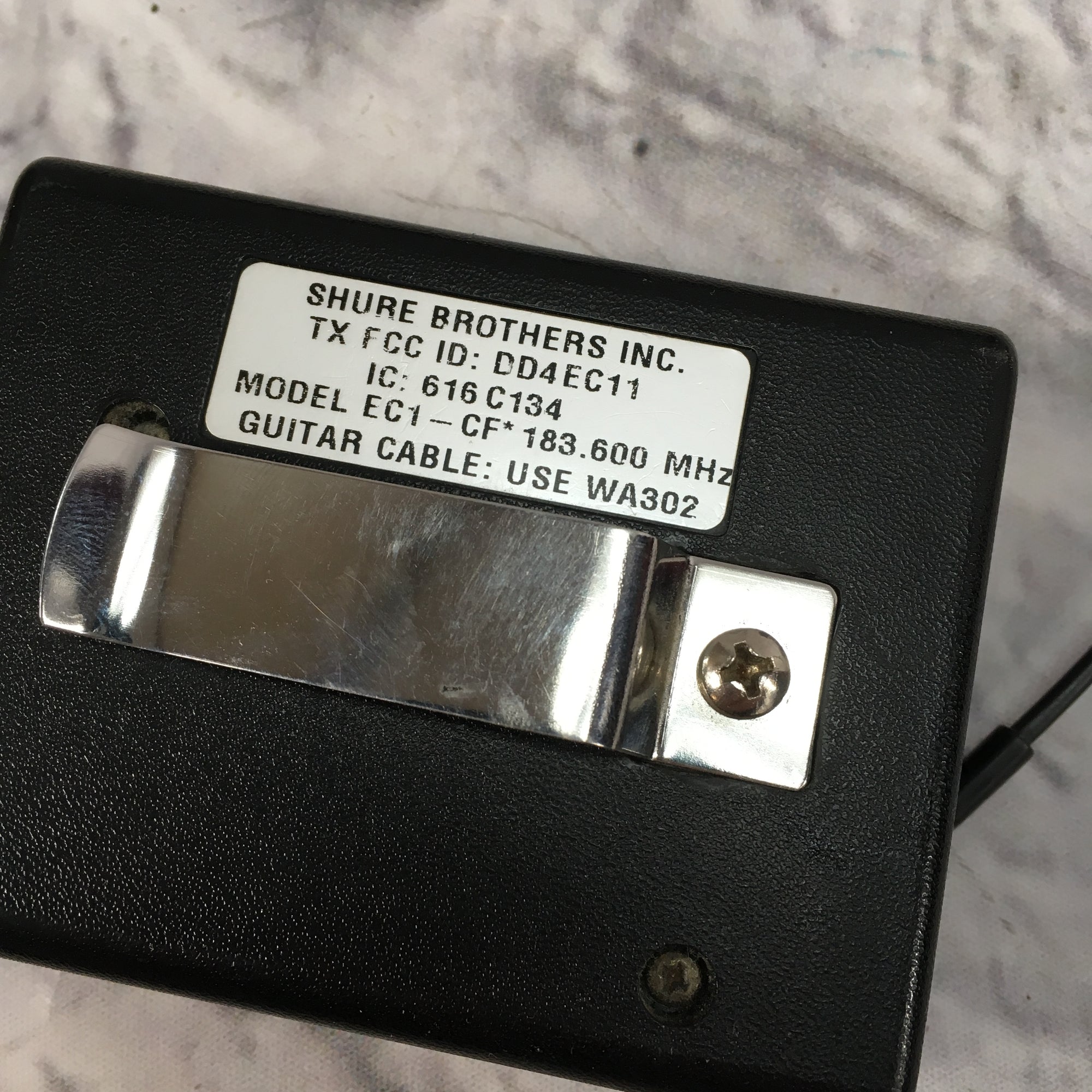 Shure EC4 / EC1 Wireless System