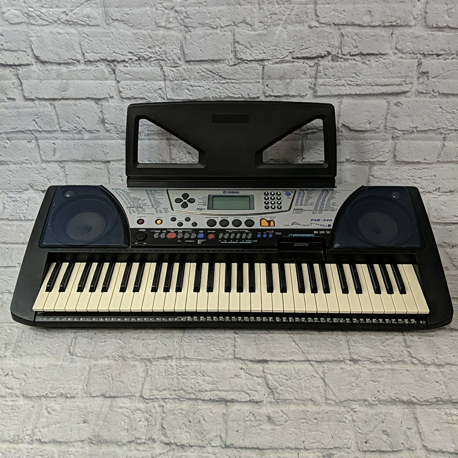 Yamaha Portatone PSR-340 61-Key Electronic Keyboard
