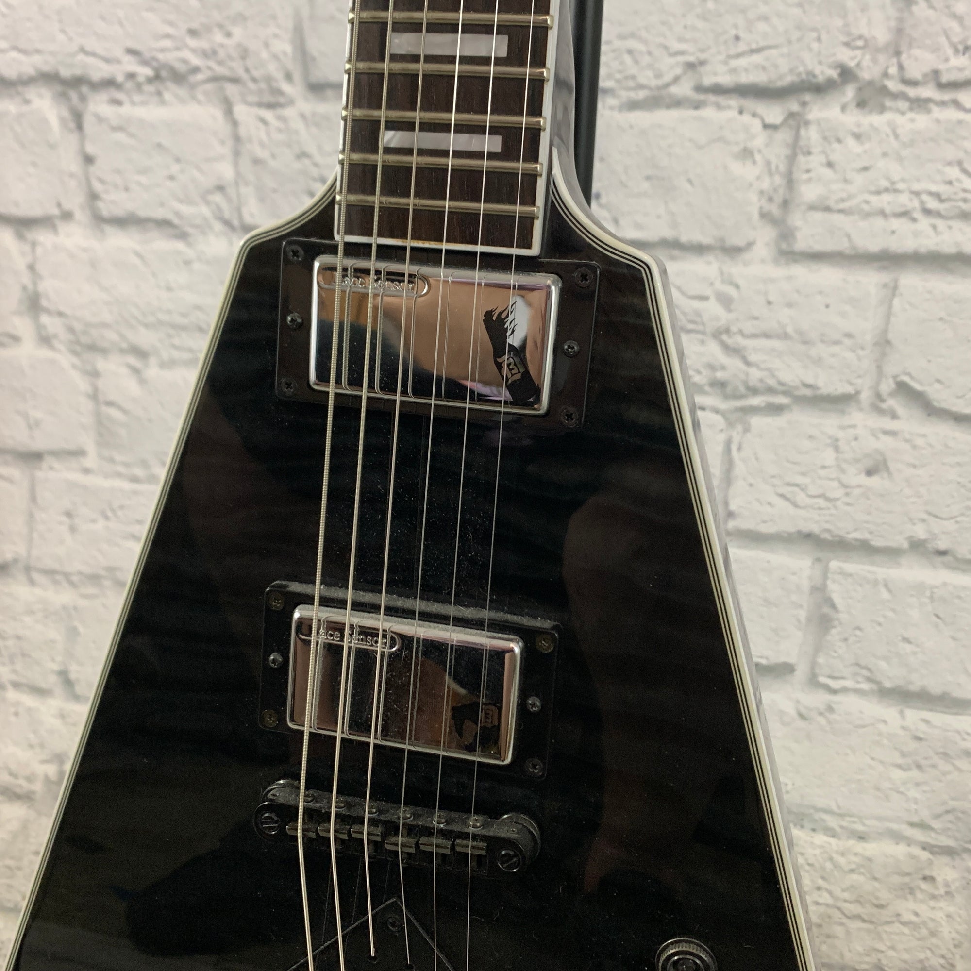 Dean V Stealth w/ Lace Sensor Dissonant Aggressor