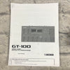 Boss GT-100 Multieffects Pedal