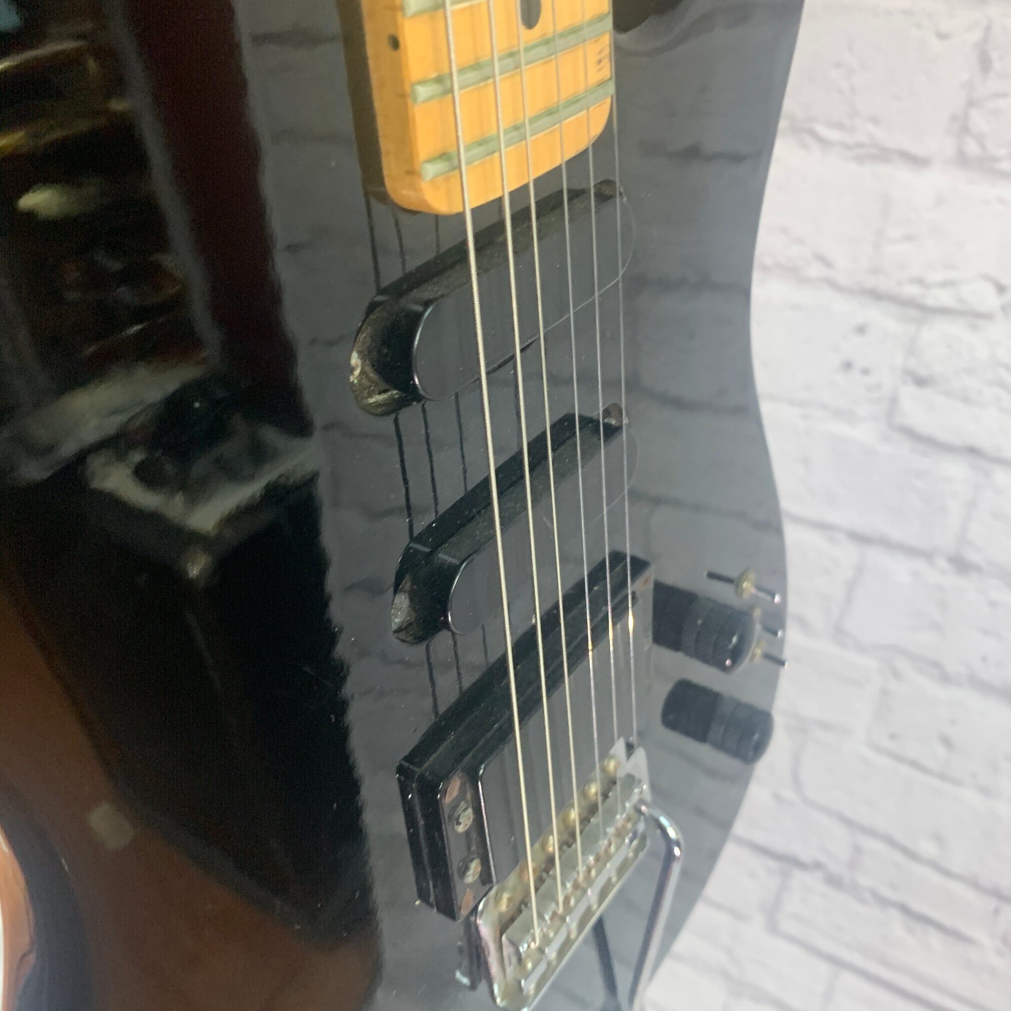 Cort Tele Style HSS 1980's  Electric Guitar w/ Tremolo Black