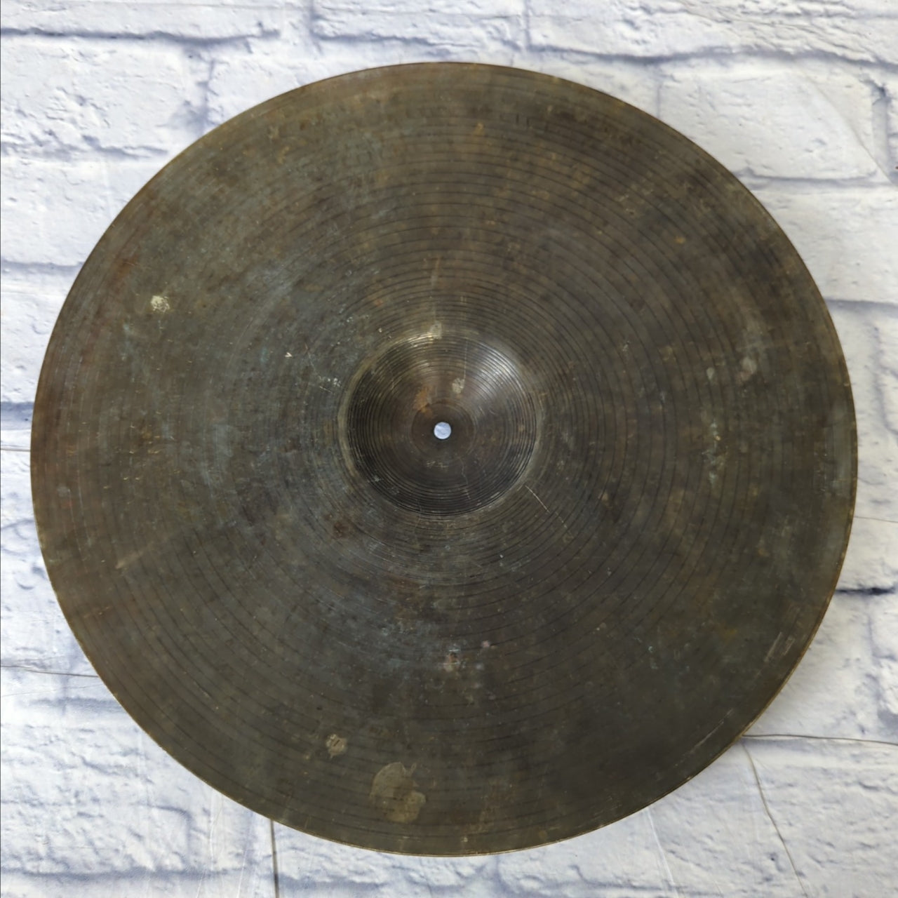 Vintage Krut 20" Ride Cymbal Made in England 1600g