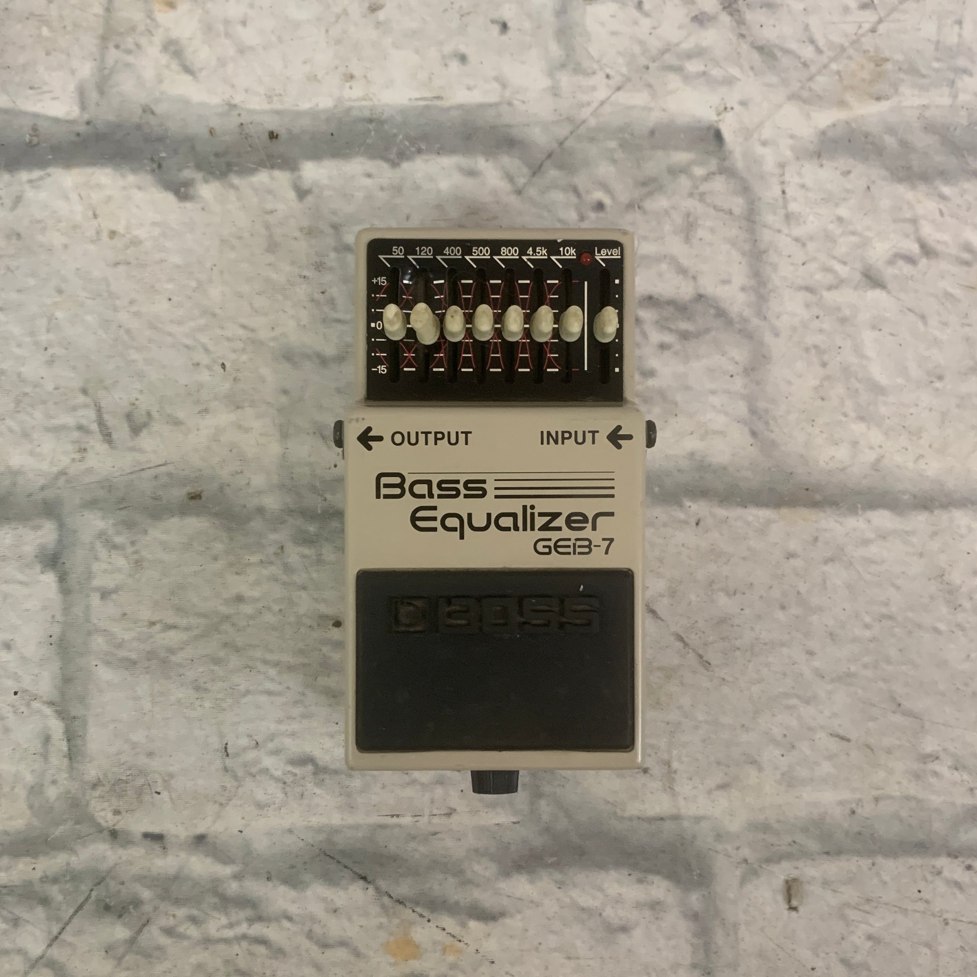 Boss Bass Equalizer GEB 7 EQ Pedal