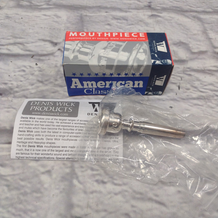 Dennis Wick Publishing American Classic 5182A-7C Trumpet Mouthpiece