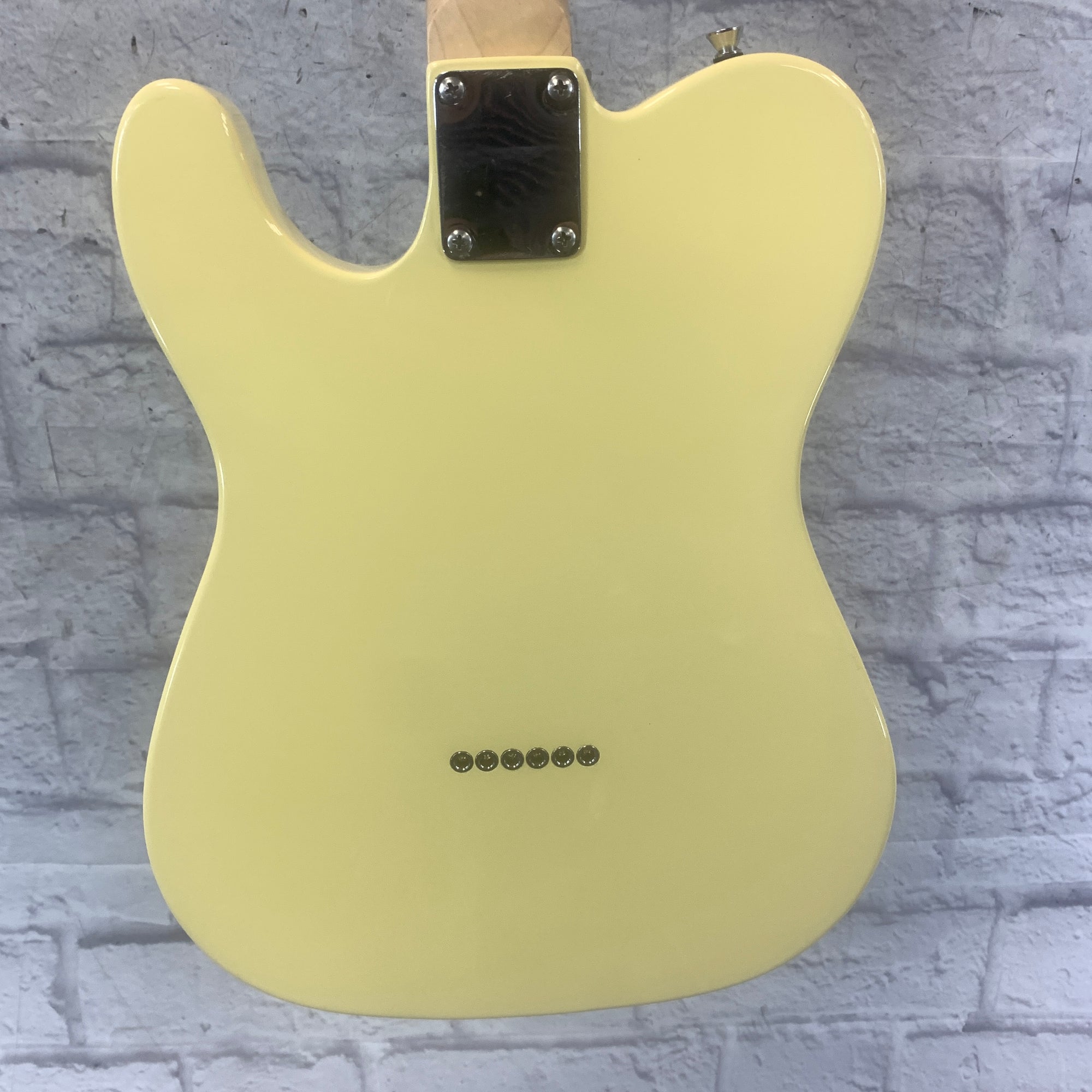 Unknown Partscaster Tele Cream Electric Guitar
