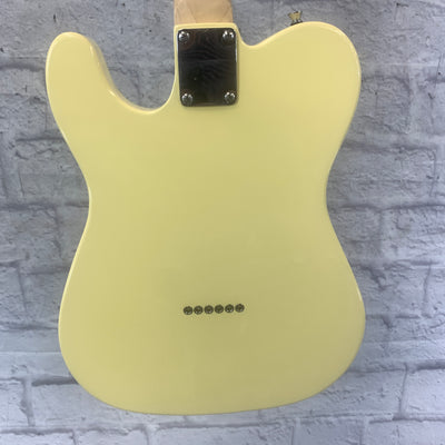 Unknown Partscaster Tele Cream Electric Guitar