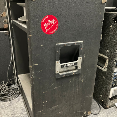 Vintage MIJ 80s Yamaha A4115H 100W Powered Speaker