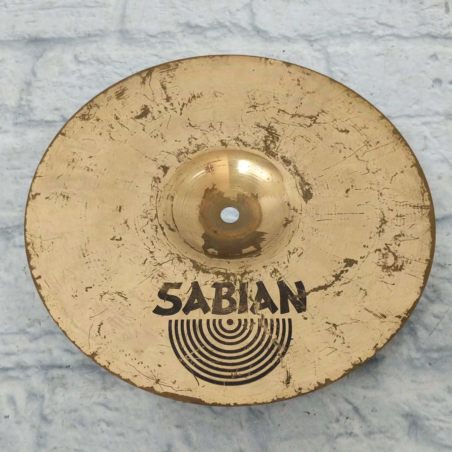 Sabian Pro Sonix 10in Splash Cymbal - Cracked