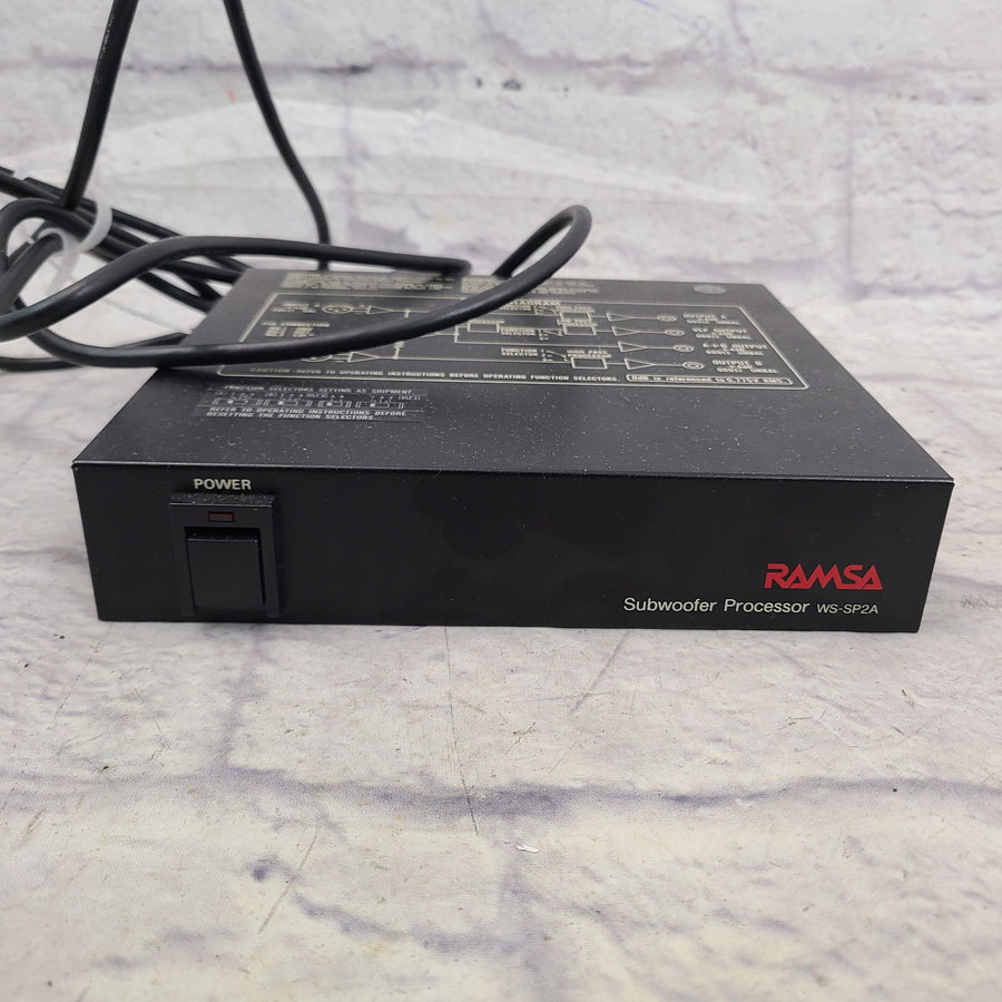 Ramsa WS-SP2A Subwoofer Processor