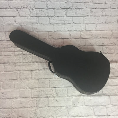 Black Hard Shell Acoustic Guitar Case