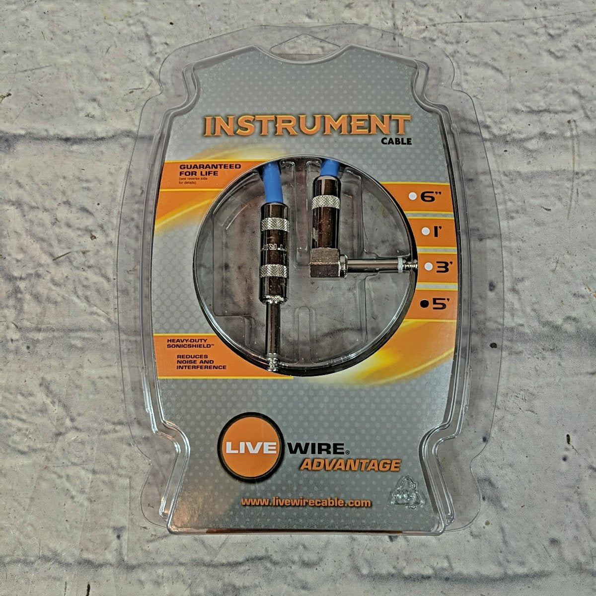 Livewire Advantage 5ft Instrument Cable