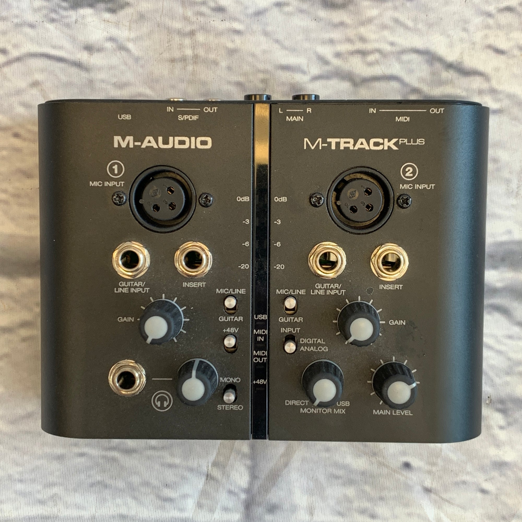 M-Audio M-Track Plus Interface