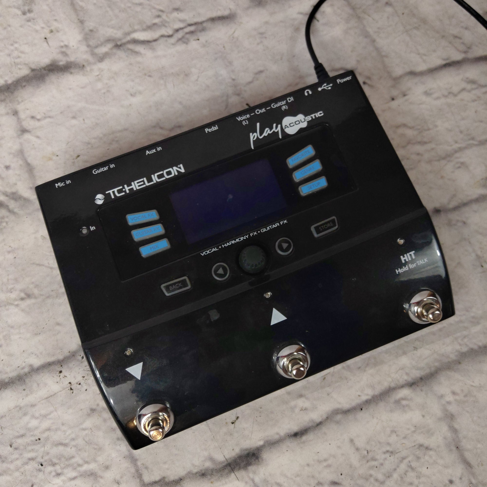 TC Helicon playacoustic Pedal