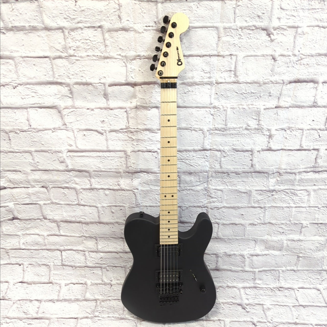 Charvel San Dimas Type 2 HH Pitch Black Electric Guitar