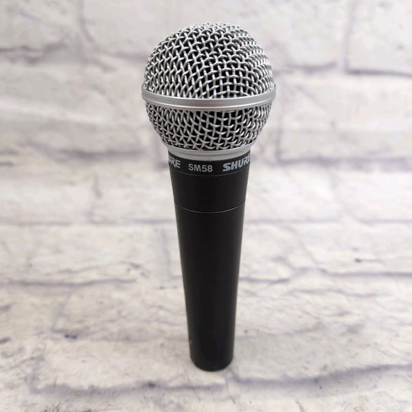 Shure SM58 Dynamic Microphone - Evolution Music