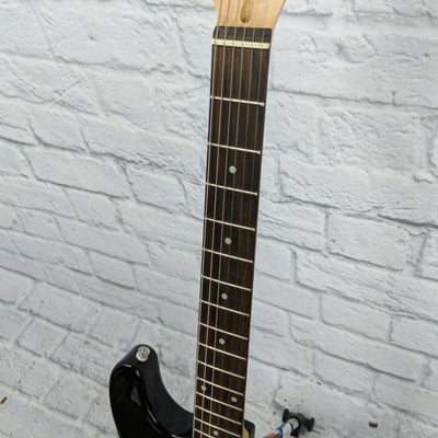 Kay Vintage Series S Style Black Electric Guitar