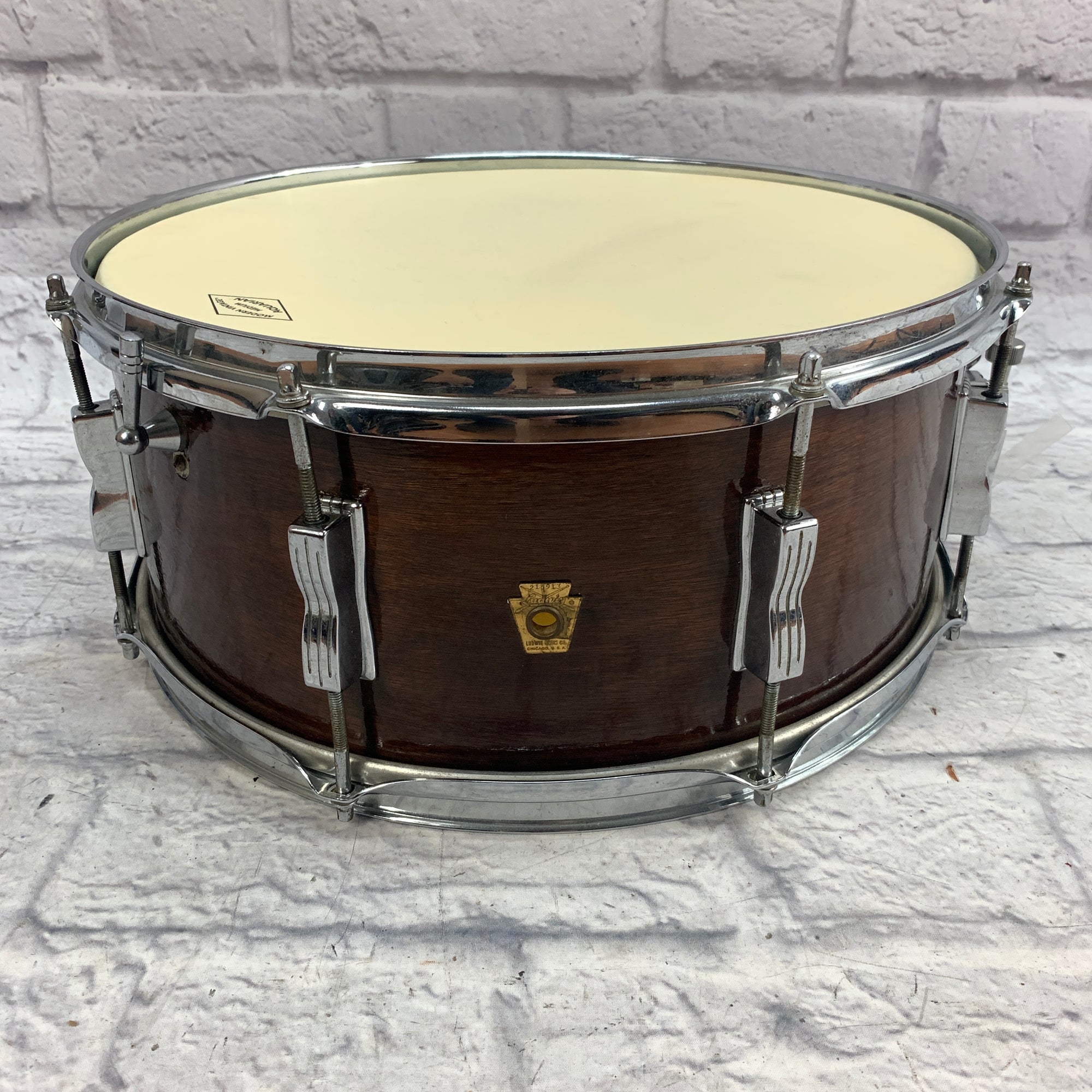 Ludwig 15 Coliseum Snare Drum Refinished Keystone