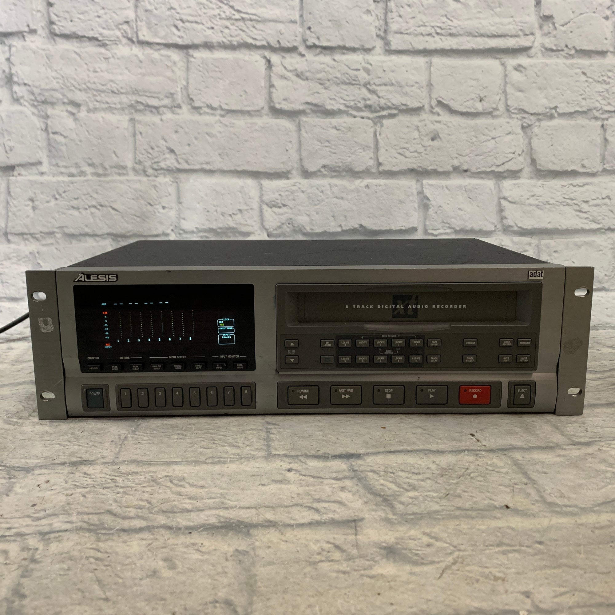 Alesis ADAT 16-Bit 8-Track Digital Audio Recorder "Silverface" AS IS PROJECT