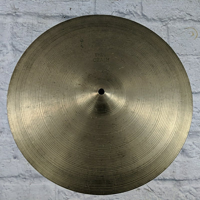 Vintage Zildjian Hollow Logo 16 Thin Crash Cymbal