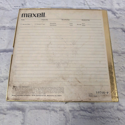 Maxell UD 35-180 Ultra Dynamic Sound Recording Tape 1/4 Reel to Reel Lot of 4