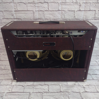 Fender Twin Reverb LTD Solid Pine Cab Celestion Neo Creambacks Guitar Combo Amp