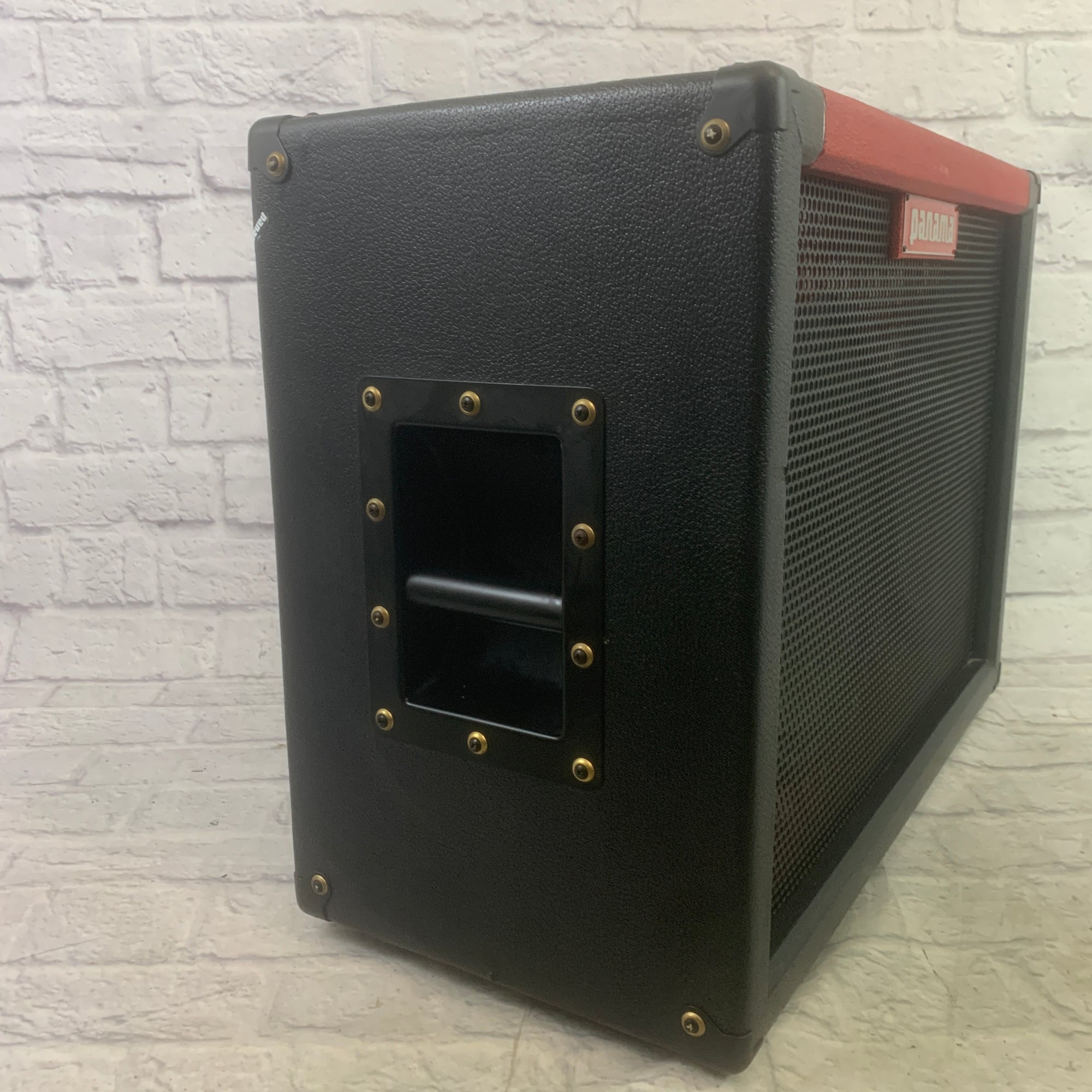 Panama Guitar Cab (2x12) Black & Red