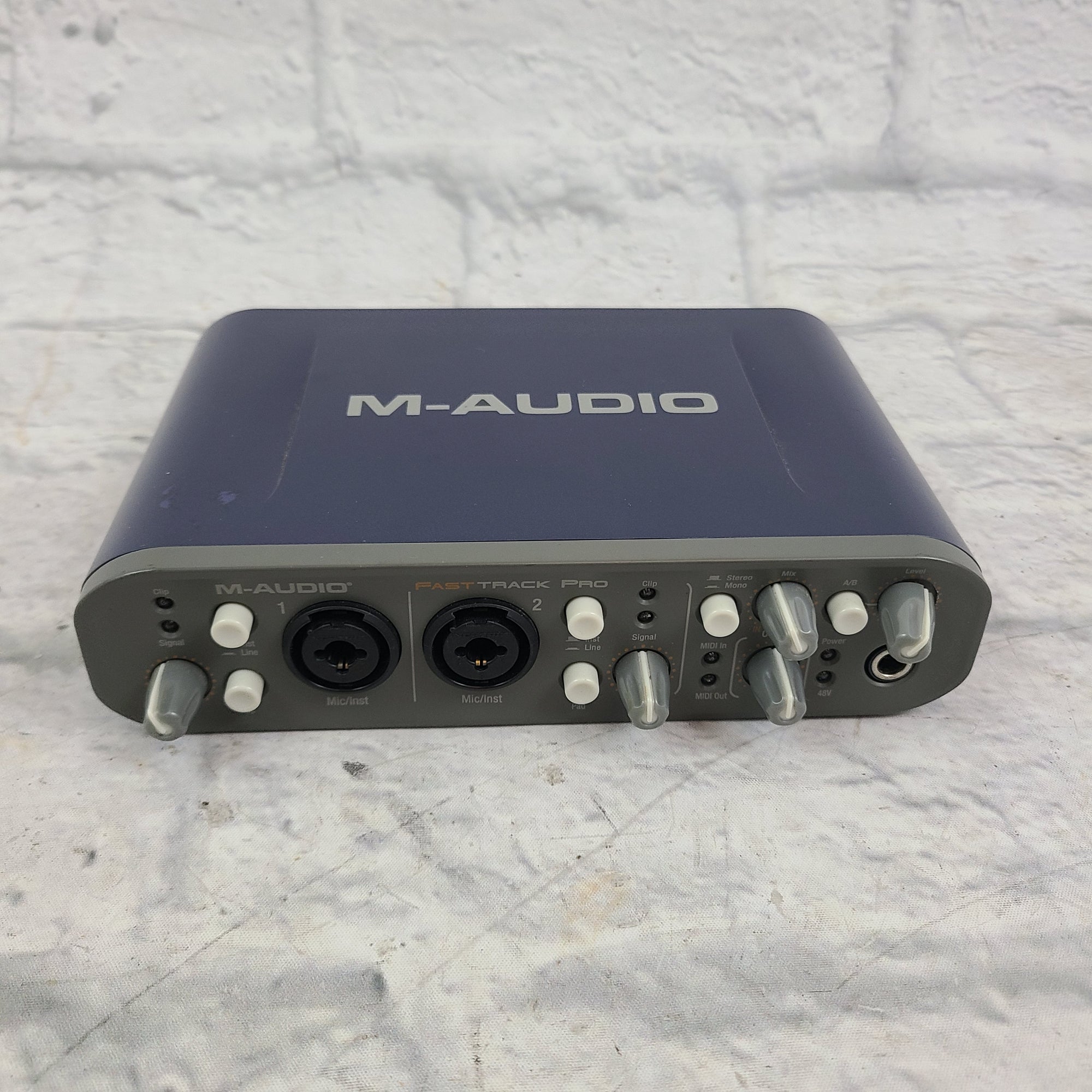 M Audio Fast Track Audio Interface Evolution Music