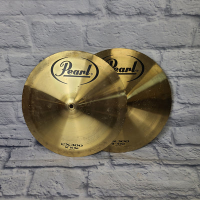 Pearl CX300 14" Hi Hat Cymbals