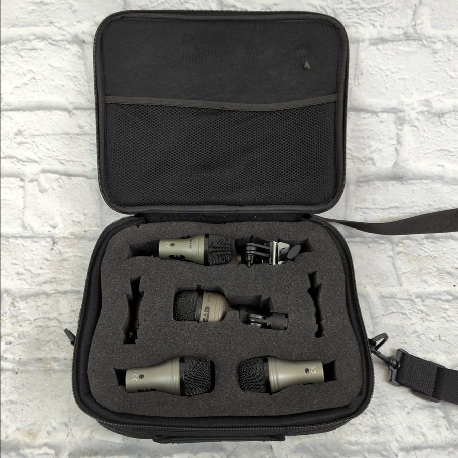CAD 6pc Drum Microphone Set 3 TM11, KM212, SN210, CM217