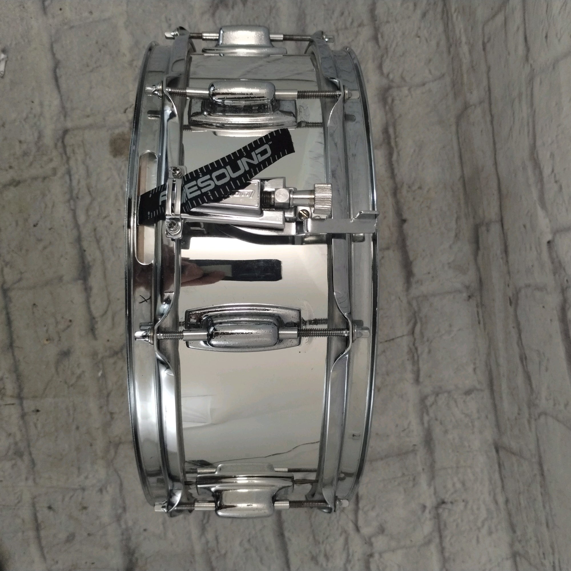 Ludwig LR717 Chrome over Wood Snare Drum