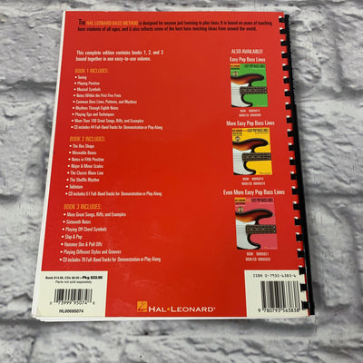 Hal Leonard Bass Method Book