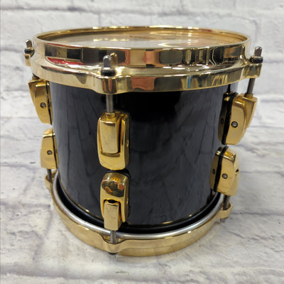 Pearl Reference 8x7" Tom Piano Black w/ Gold Optimount