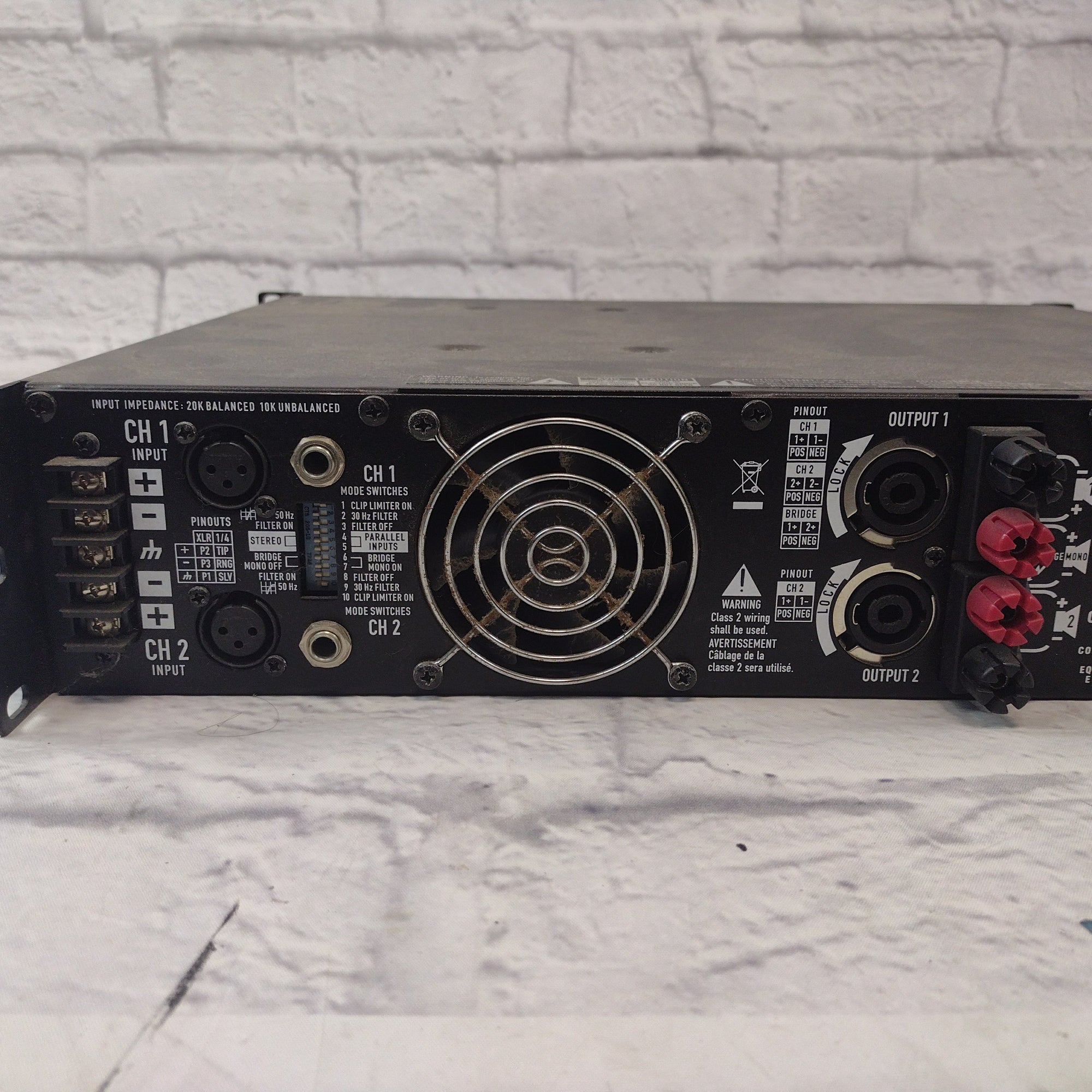 QSC RMX2450 Power Amp