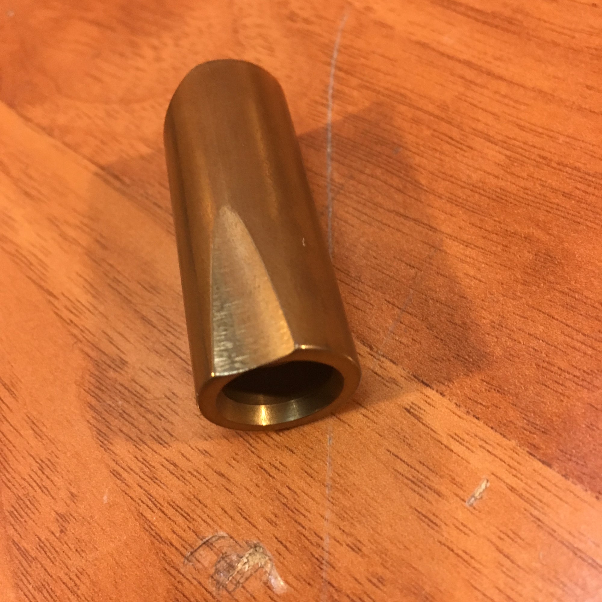Rock Slide (Medium Brass) Guitar Slide