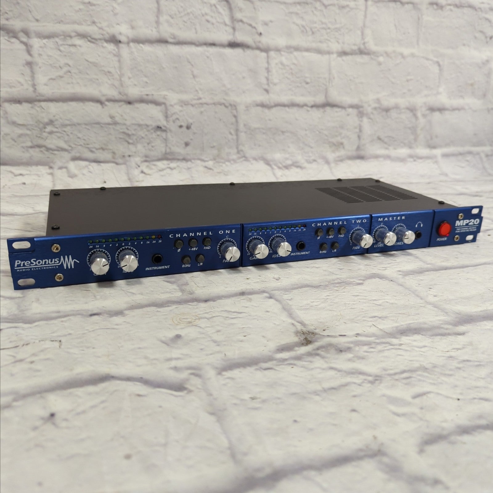 Presonus MP20 2Channel Microphone Preamp Evolution Music