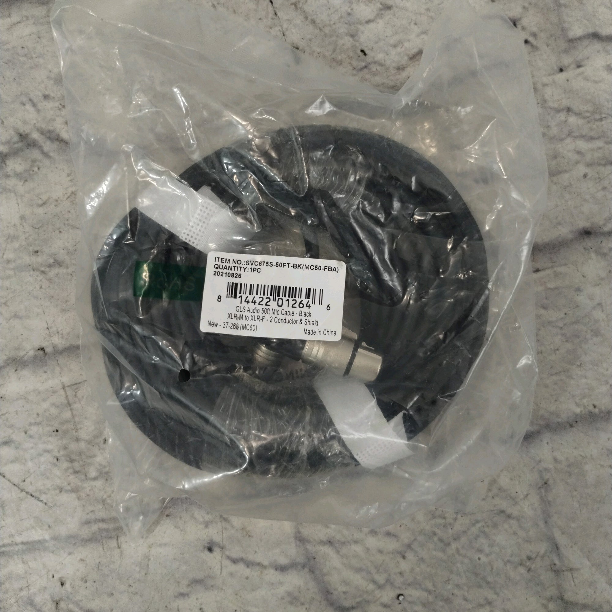 GLS Audio 50ft XLR Cable