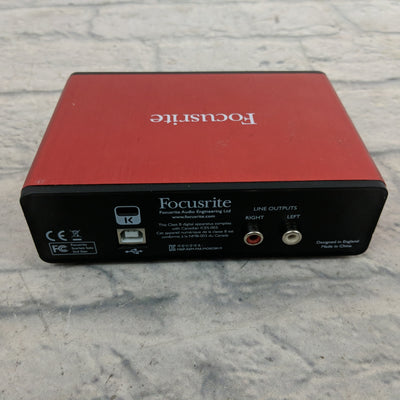 Focusrite Scarlet Solo Digital Interface