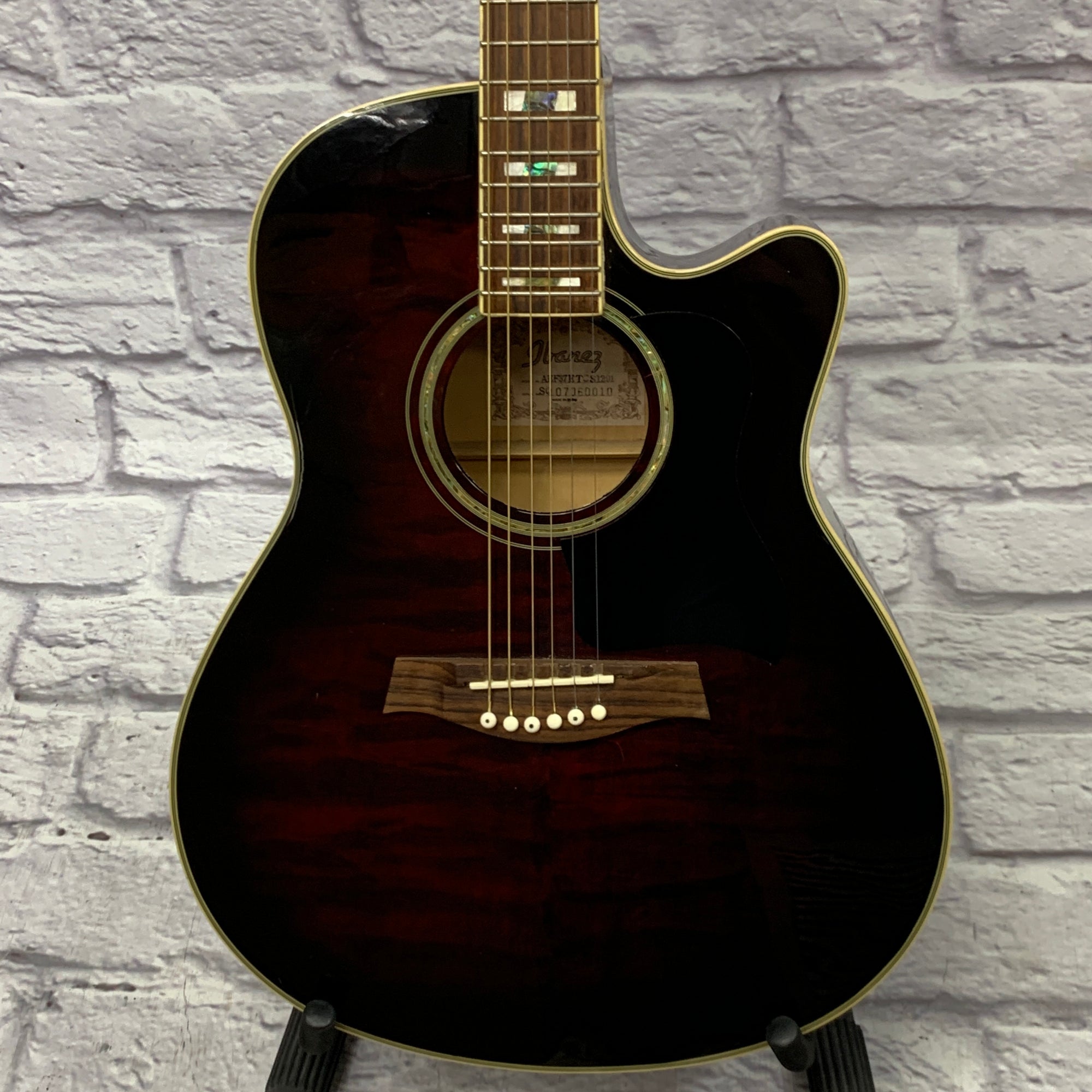 Ibanez AEF37ETCS1201 Acoustic Guitar w/o Electronics