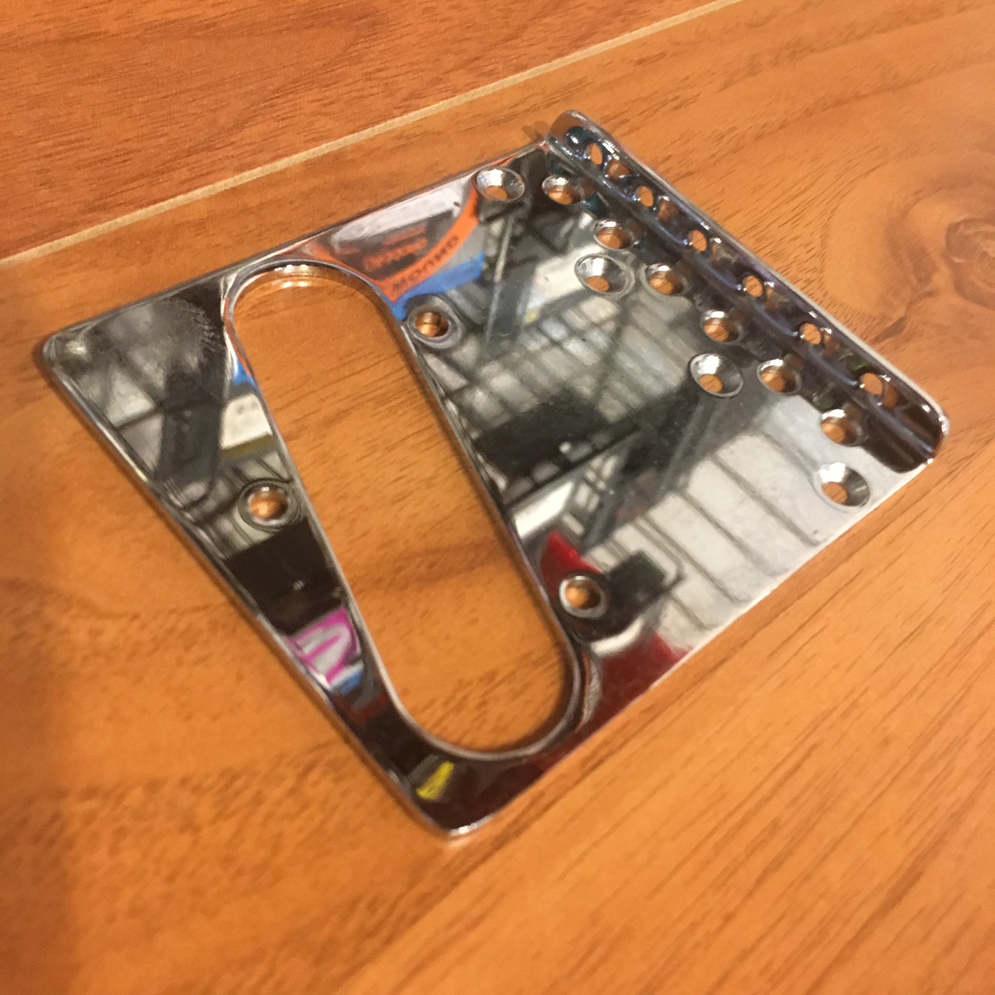 Tele Chrome Bridge Plate