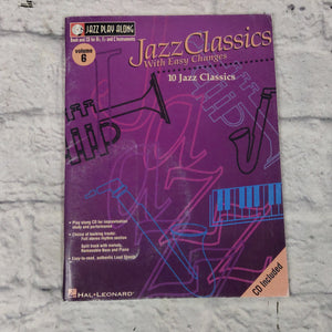 Jazz Classics with Easy Changes Play Along Book and CD