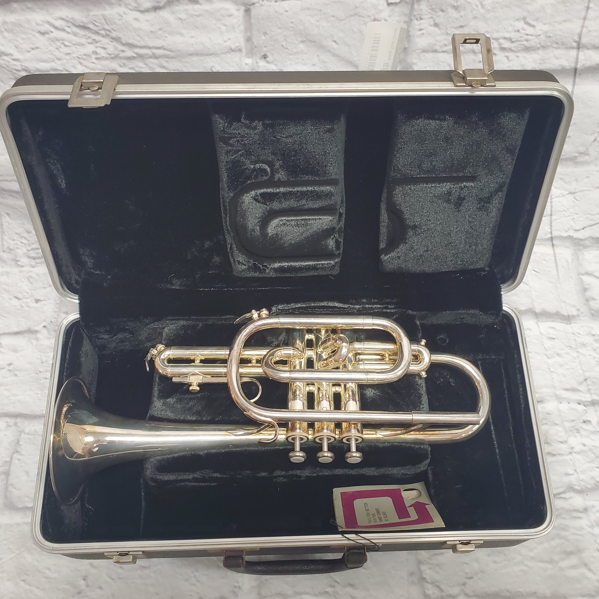 Bundy Silver Cornet