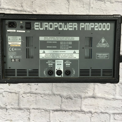 Behringer PMP2000 Powered Mixer
