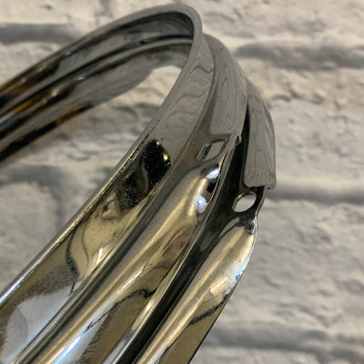 5-Lug 13" Metal Drum Hoop Pair Chrome